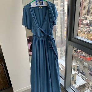 Show me your mumu floor length bridesmaid dress